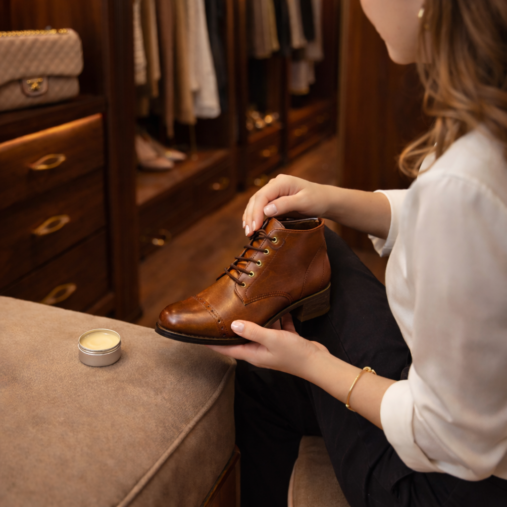 Leather Balm- Sandalwood and Lavender