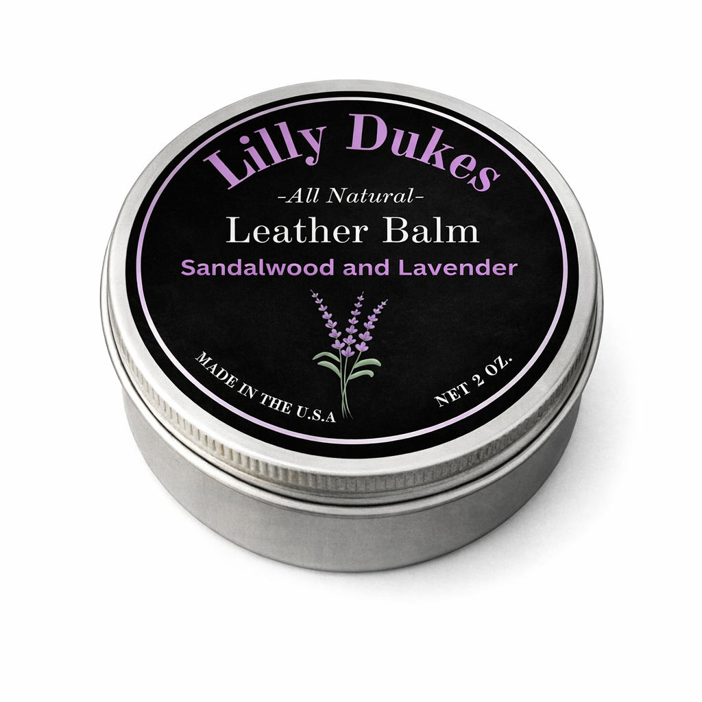 Leather Balm- Sandalwood and Lavender