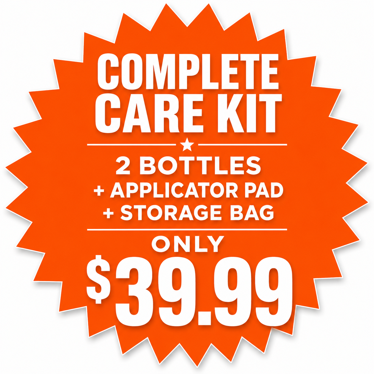 Super Saver Combo Pack- Real and Synthetic Leather/Vinyl  "2 in 1"  Spray Kit
